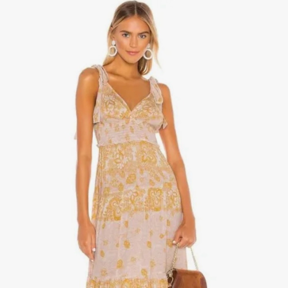 Free People tiered maxi